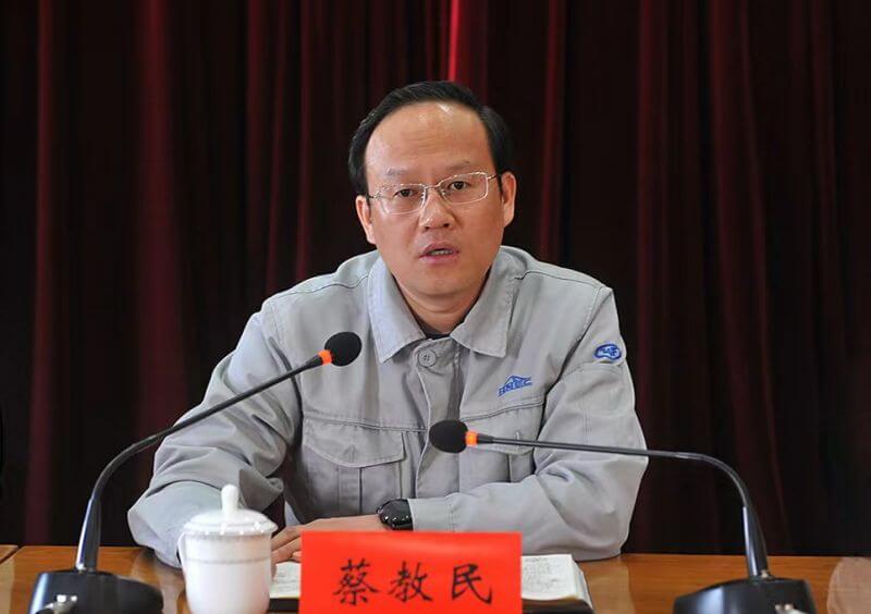 加快推进  化工企业高质量发展——尊龙凯时人生就是搏总经理、党委副书记、副董事长蔡教民学习二十大体会文章