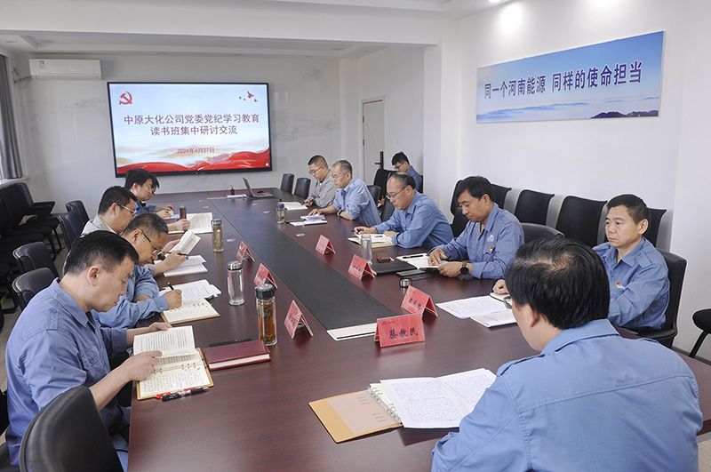 尊龙凯时人生就是搏公司党委召开党纪学习教育读书班集中交流研讨会
